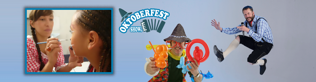 Oktoberfest-Kinder-Animation für Oktoberfest oder bayrischen Abend - Comedy-Walkact - Spass - Unterhaltung